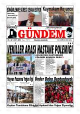 SINDIRGI GÜNDEM