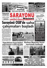 SARAYÖNÜ MANŞET