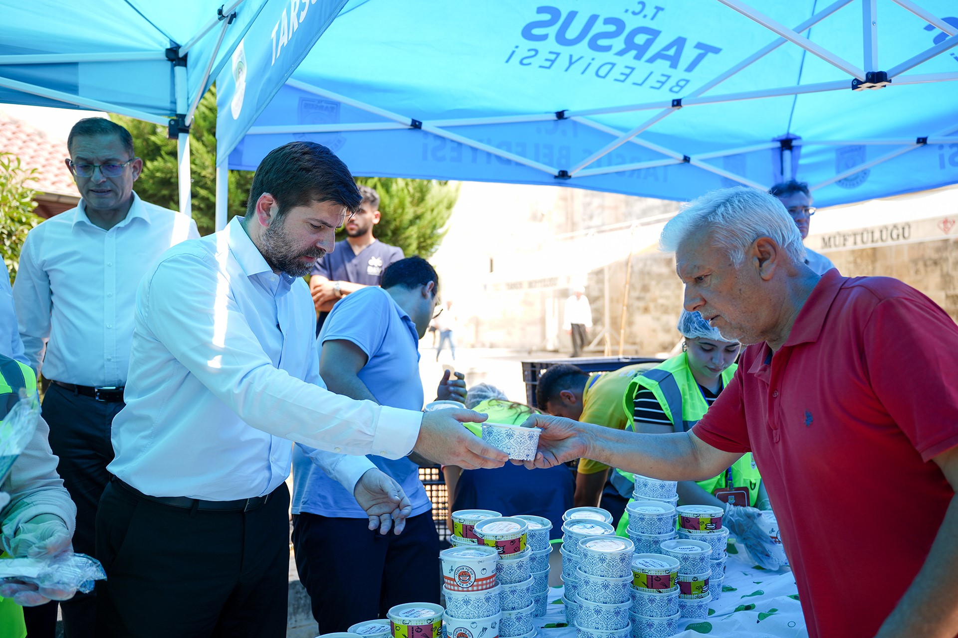 TARSUS BELEDİYESİNDEN MUHARREM AYINA ÖZEL AŞURE İKRAMI