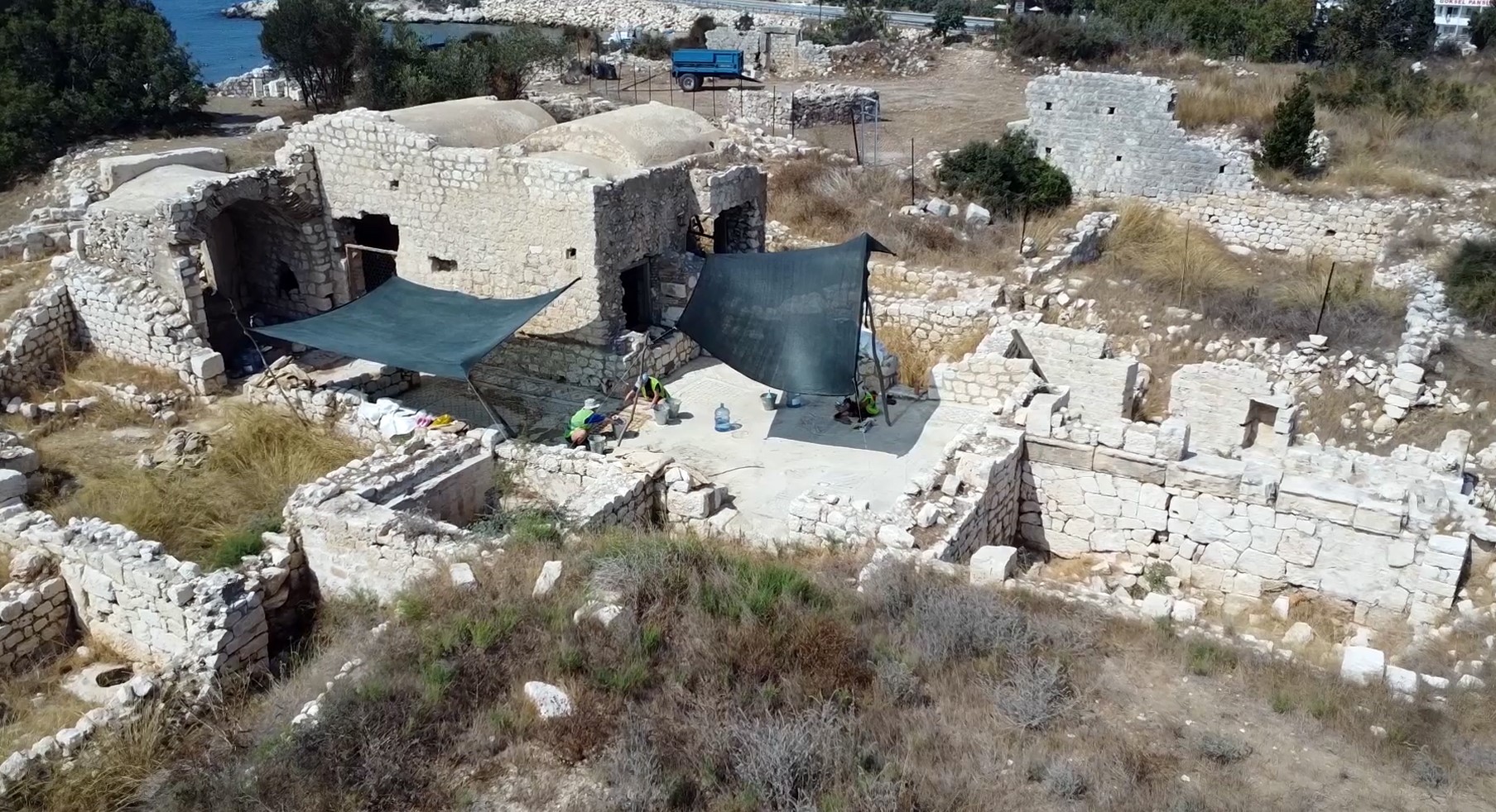 ELAİUSSA SEBASTE ANTİK KENTİ’NDE 30. DÖNEM KAZI ÇALIŞMALARI BAŞLADI