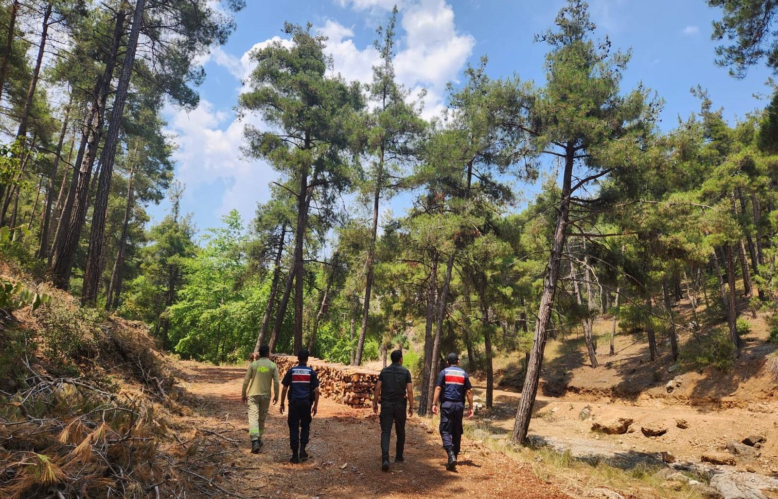 MERSİN JANDARMASINDAN ORMANLARA SIKI KORUMA
