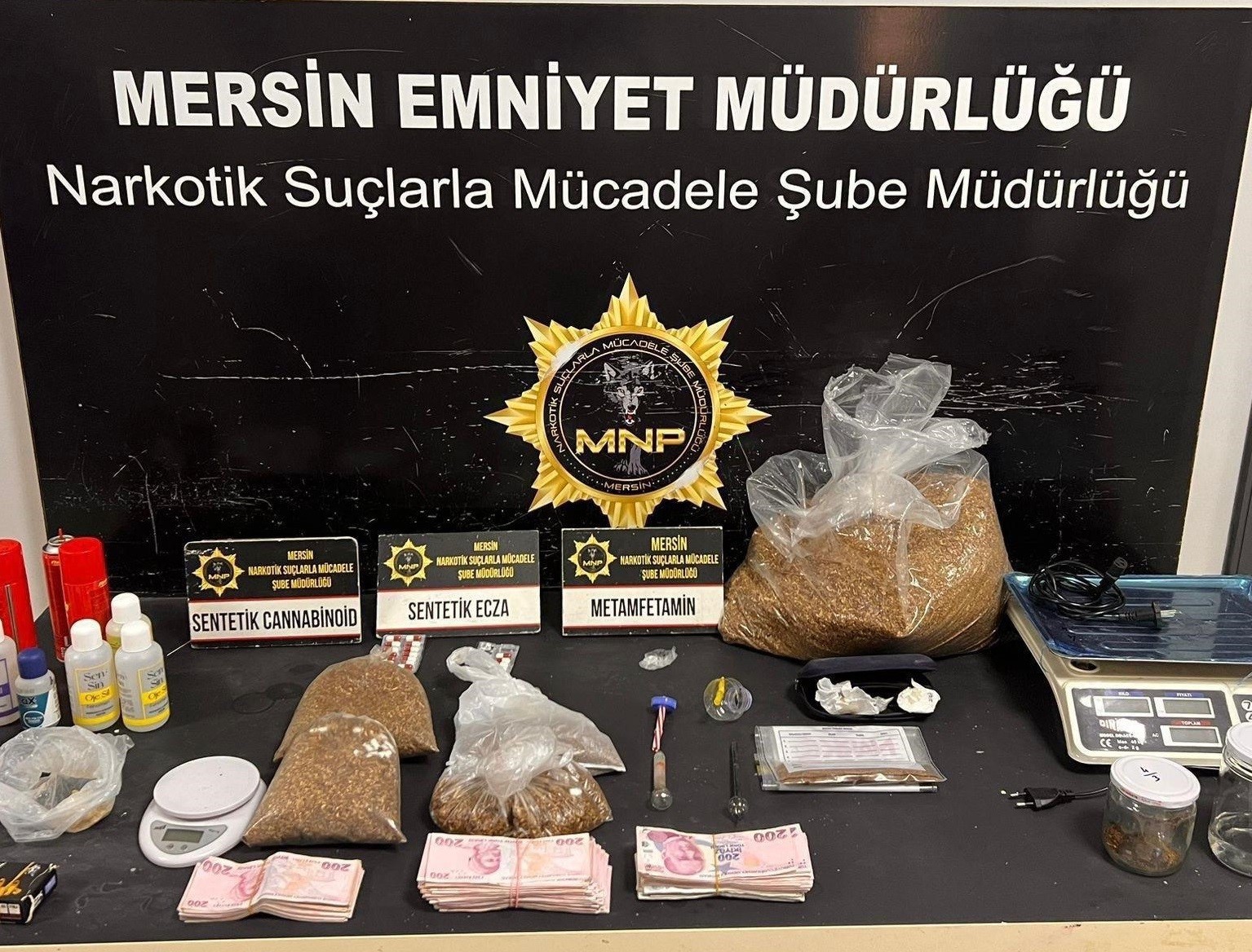 MERSİN’DE UYUŞTURUCU SUÇUNDAN SON 1 HAFTADA 150 KİŞİYE İŞLEM YAPILDI