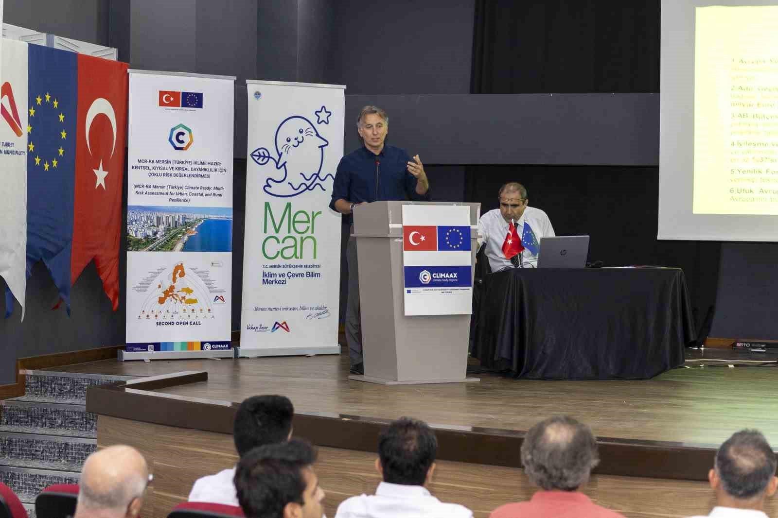 MERSİN’DE İKLİM DEĞİŞİKLİĞİNE UYUM PROJESİ TANITILDI