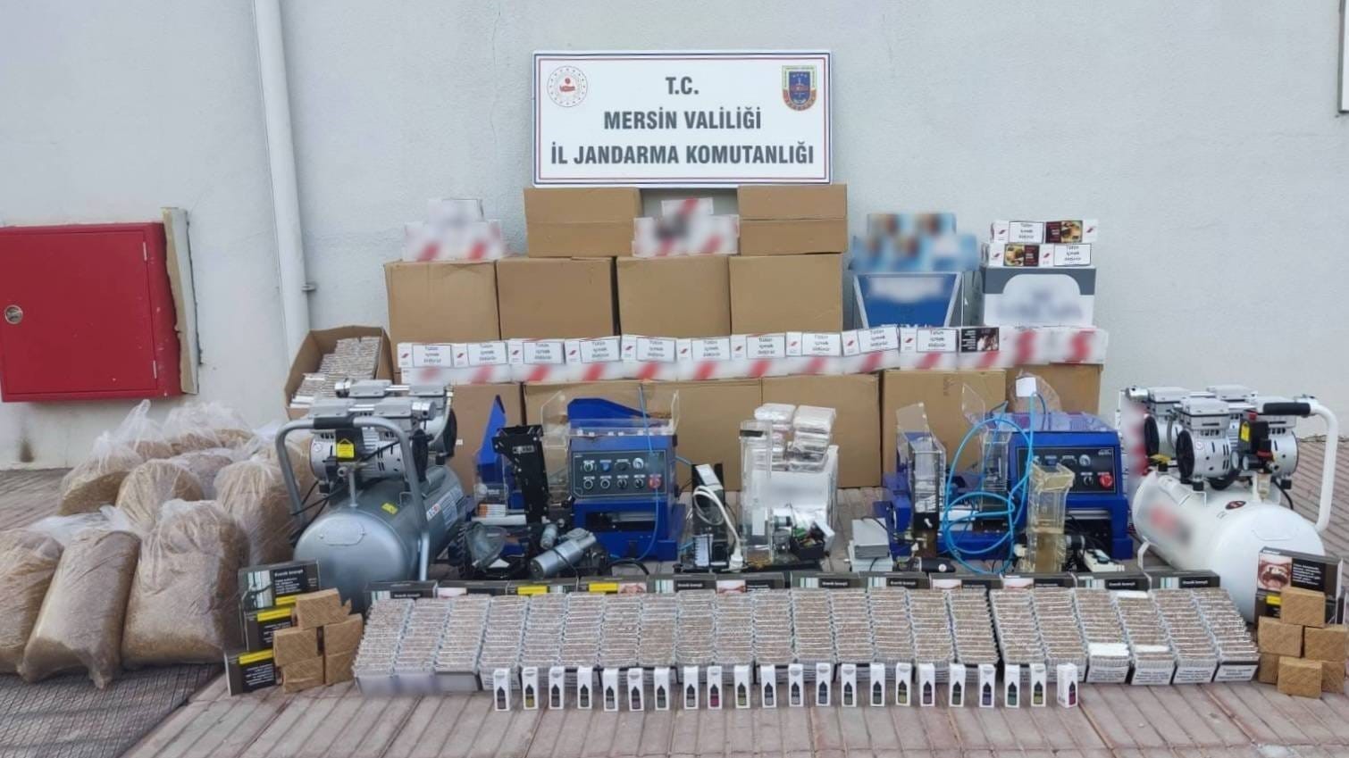 MERSİN’DE KAÇAKÇILIK OPERASYONU: 6 GÖZALTI