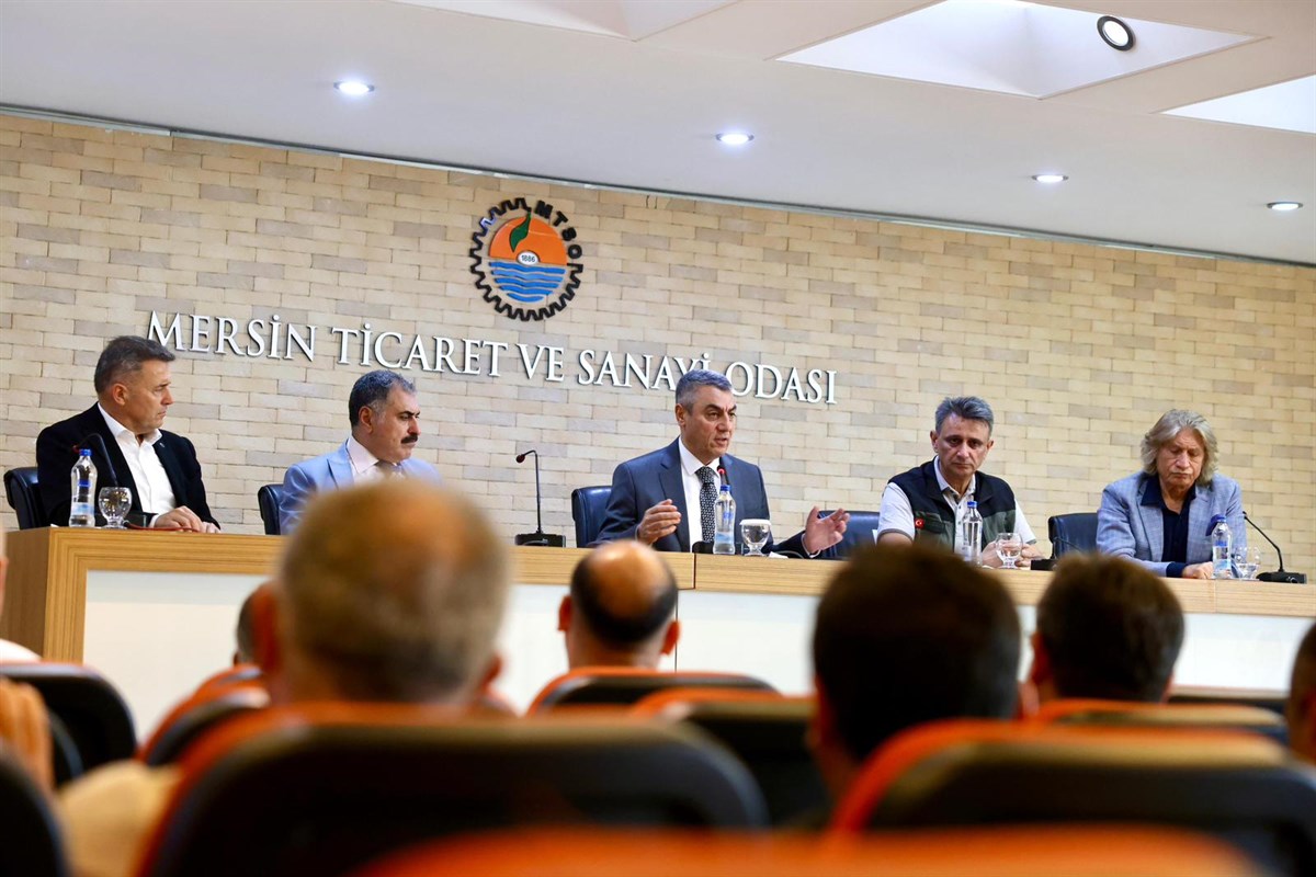 MERSİN’DE ORMAN YANGINLARIYLA MÜCADELE TOPLANTISI GERÇEKLEŞTİRİLDİ