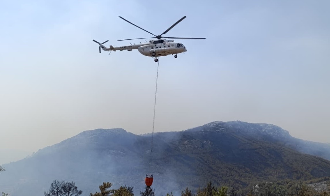MERSİN’DE ORMAN YANGININA NEDEN OLAN 4 KİŞİ TUTUKLANDI