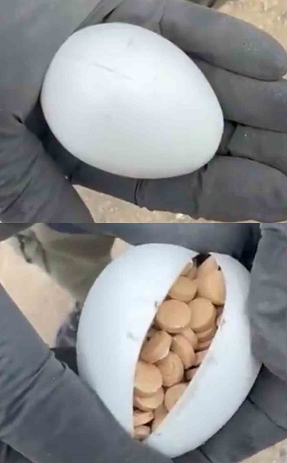 SÜRPRİZ YUMURTALARDAN BİLE UYUŞTURUCU ÇIKTI