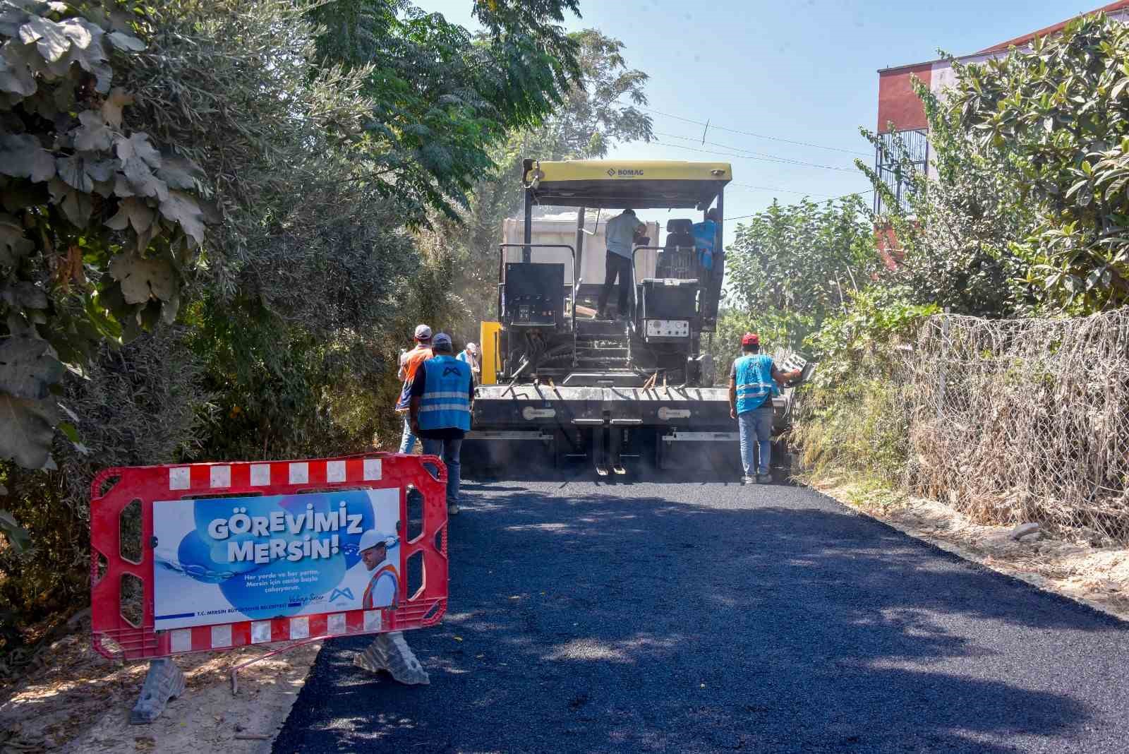MESKİ, ERDEMLİ’DEKİ ALTYAPI ÇALIŞMALARINA DEVAM EDİYOR