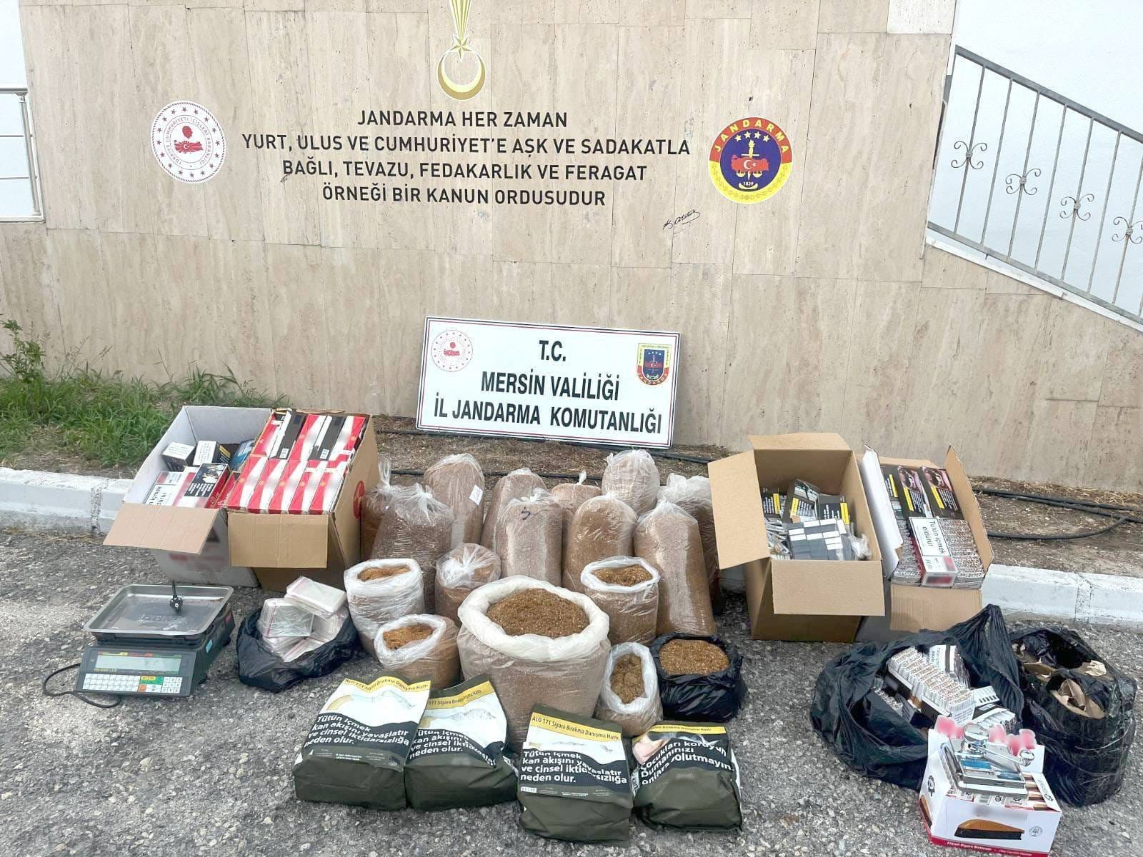 KAÇAK SİGARA TİCARETİ YAPAN ŞÜPHELİ YAKALANDI