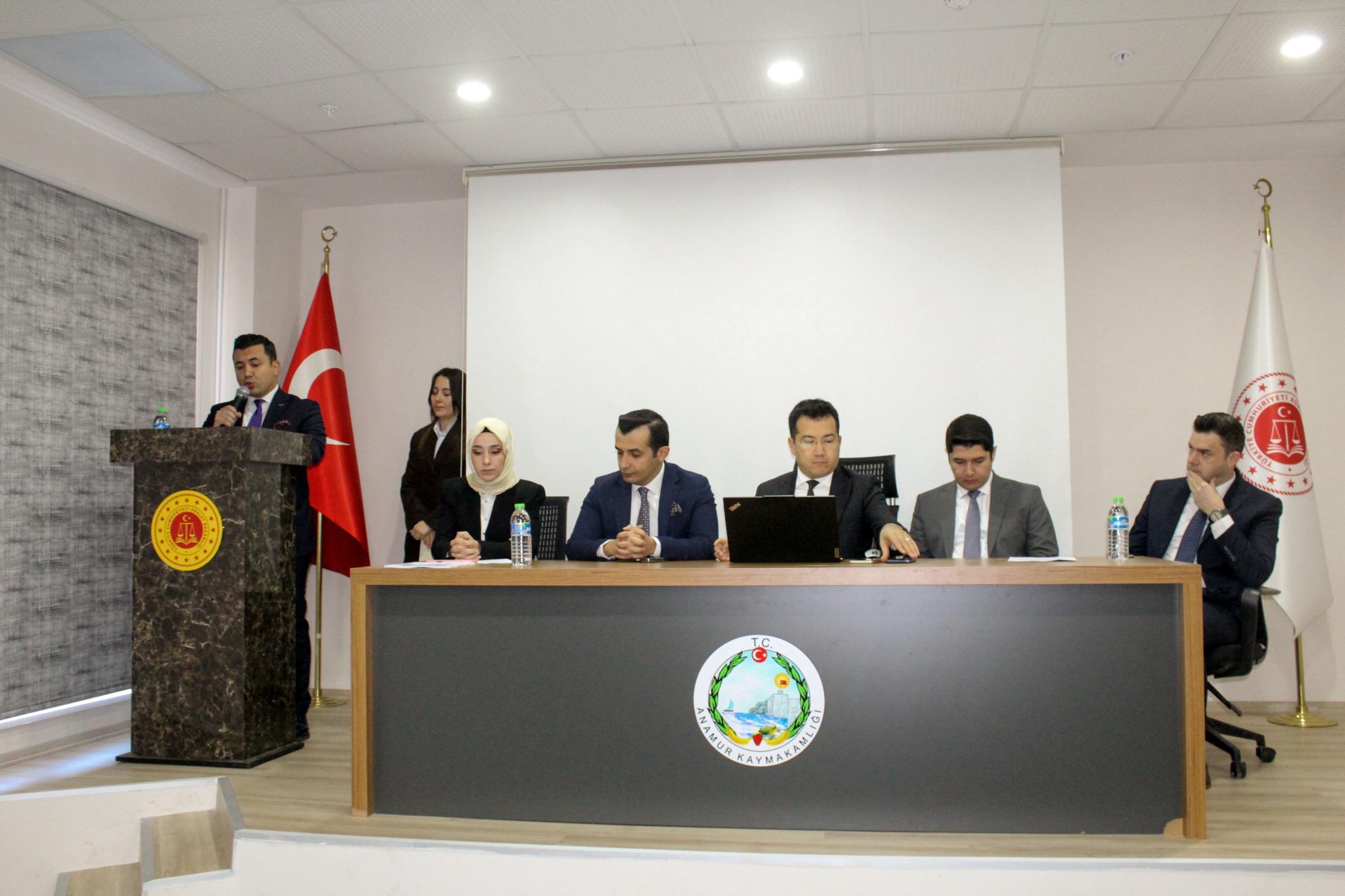 Anamur’da kolluk ve yargıdan güçlü koordinasyon vurgusu