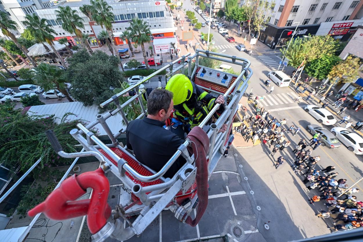 MERSİN İTFAİYESİ 11 BİN 396 VAKAYA MÜDAHALE ETTİ