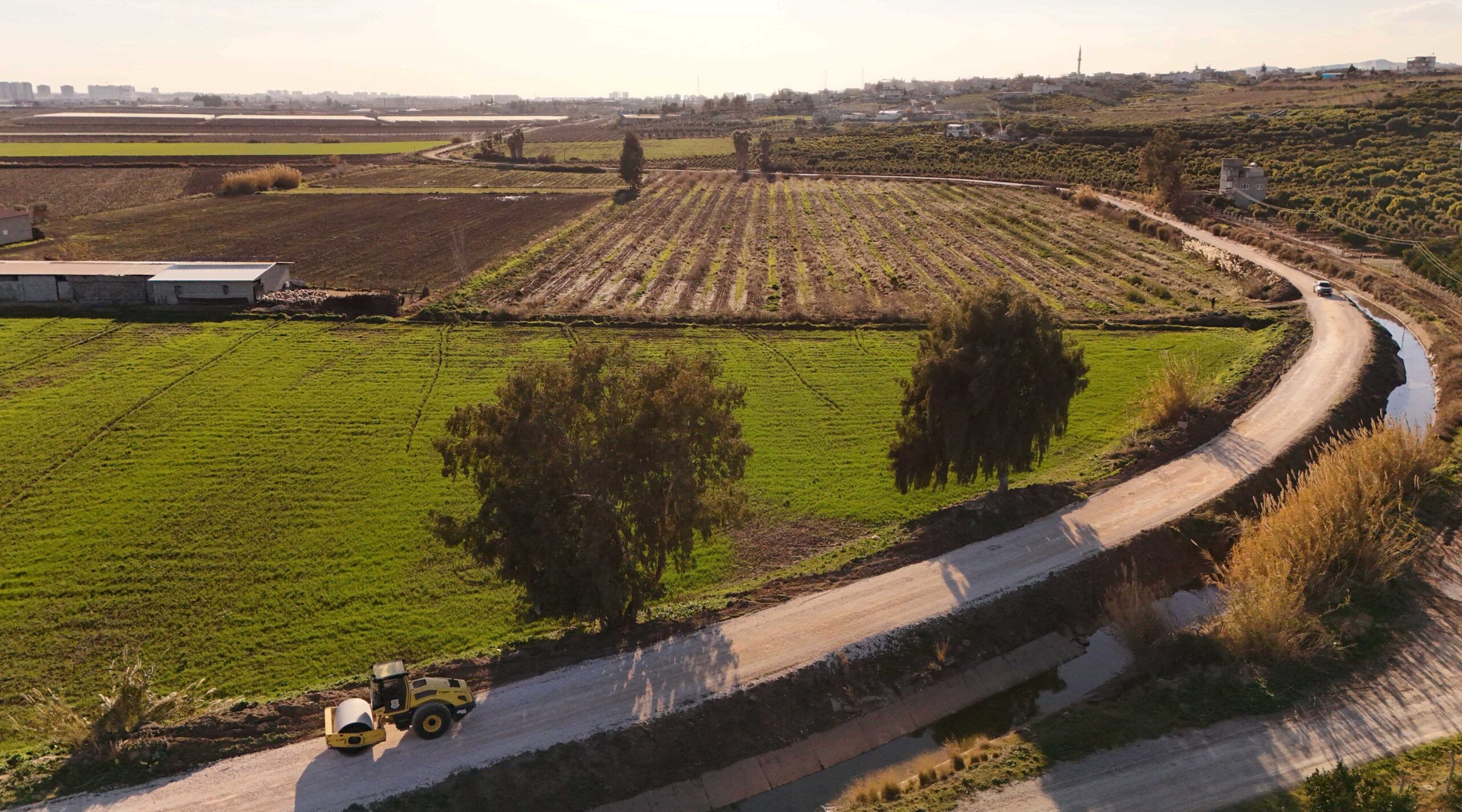 TARSUS DOĞA PARKINA GİDEN YOL YENİLENDİ