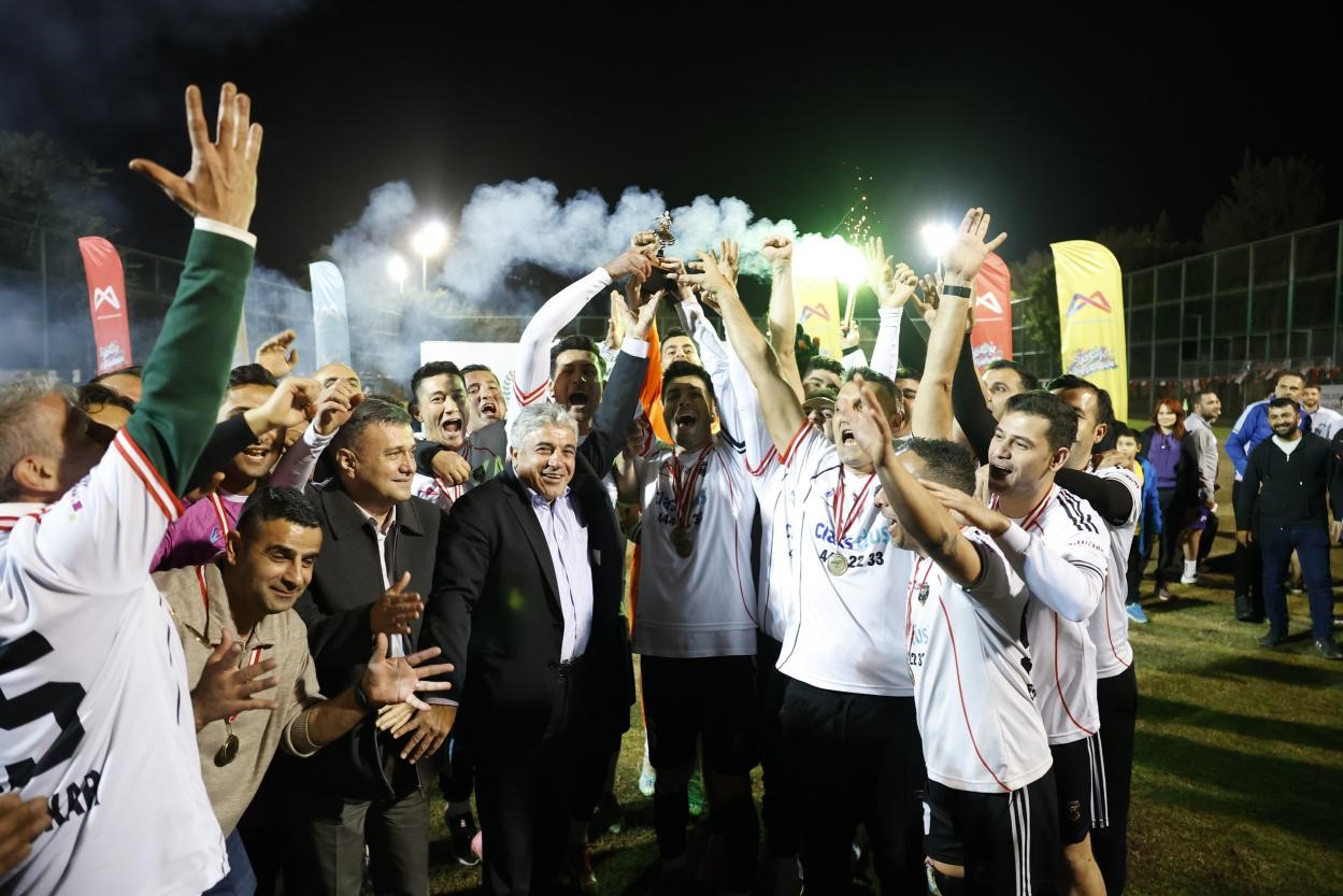 MERSİN BÜYÜKŞEHİR BELEDİYESİNDE FUTBOL HEYECANI SONA ERDİ