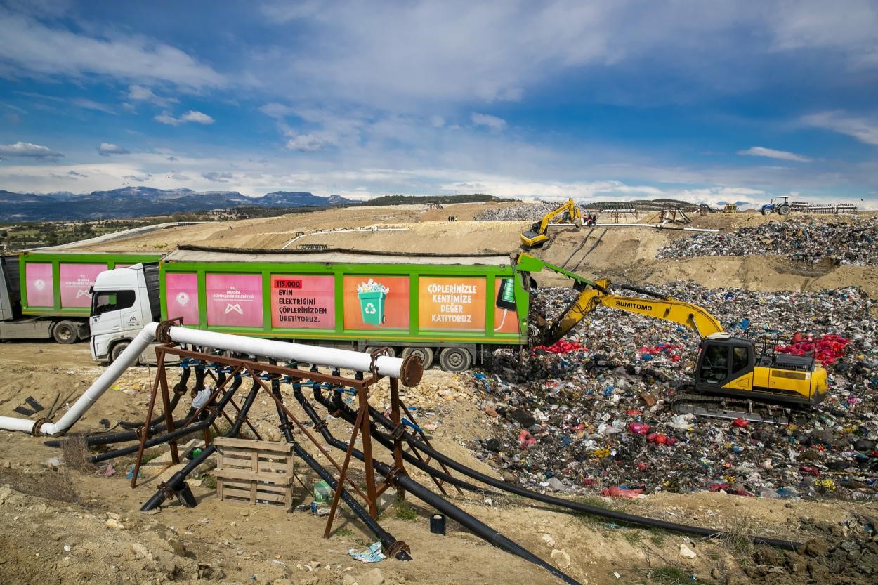 MERSİN’DE ATIKLARDAN 125 BİN HANEYE YETECEK ELEKTRİK ÜRETİLDİ