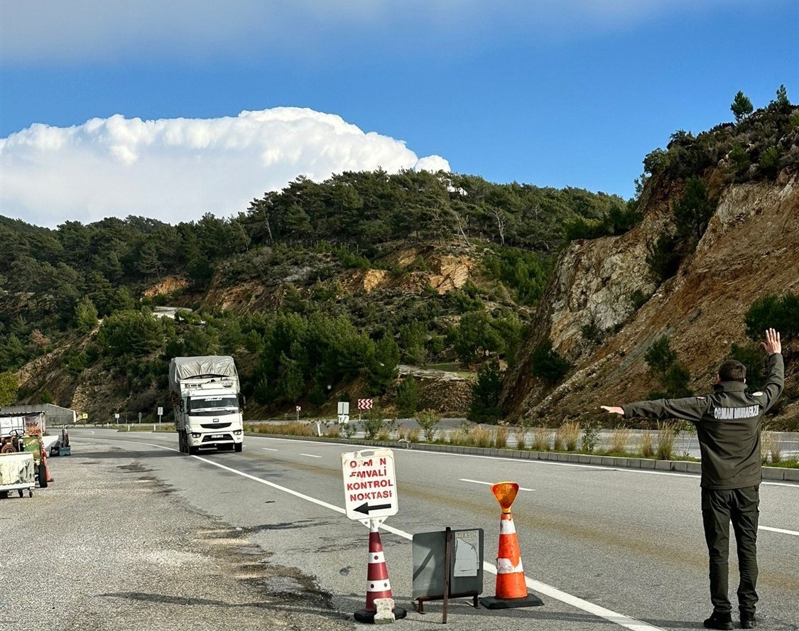 MERSİN’DE ORMAN SUÇLARINA EŞ ZAMANLI DENETİM
