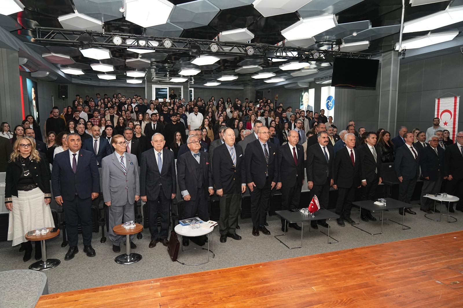 ESKİ KKTC CUMHURBAŞKANI ERSİN TATAR: “KIBRIS TÜRK HALKININ HAK VE MENFAATLERİ KORUNMALIDIR”