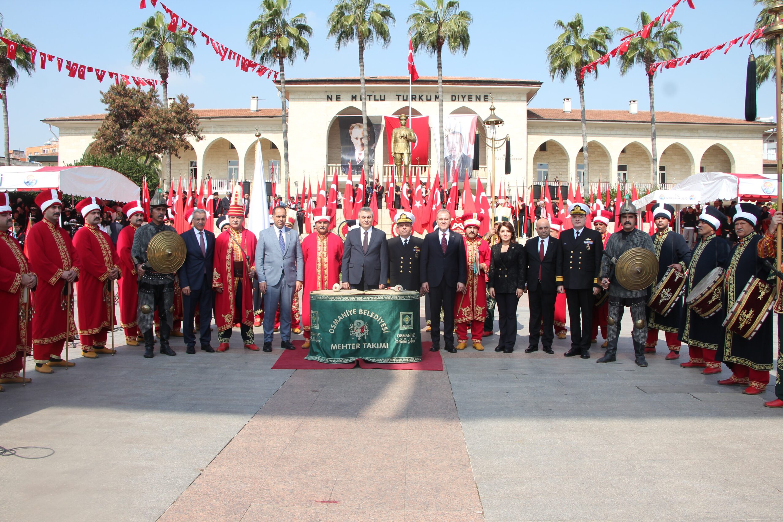 ATATÜRK’ÜN MERSİN’E GELİŞİNİN 103’ÜNCÜ YIL DÖNÜMÜ TÖRENLE KUTLANDI