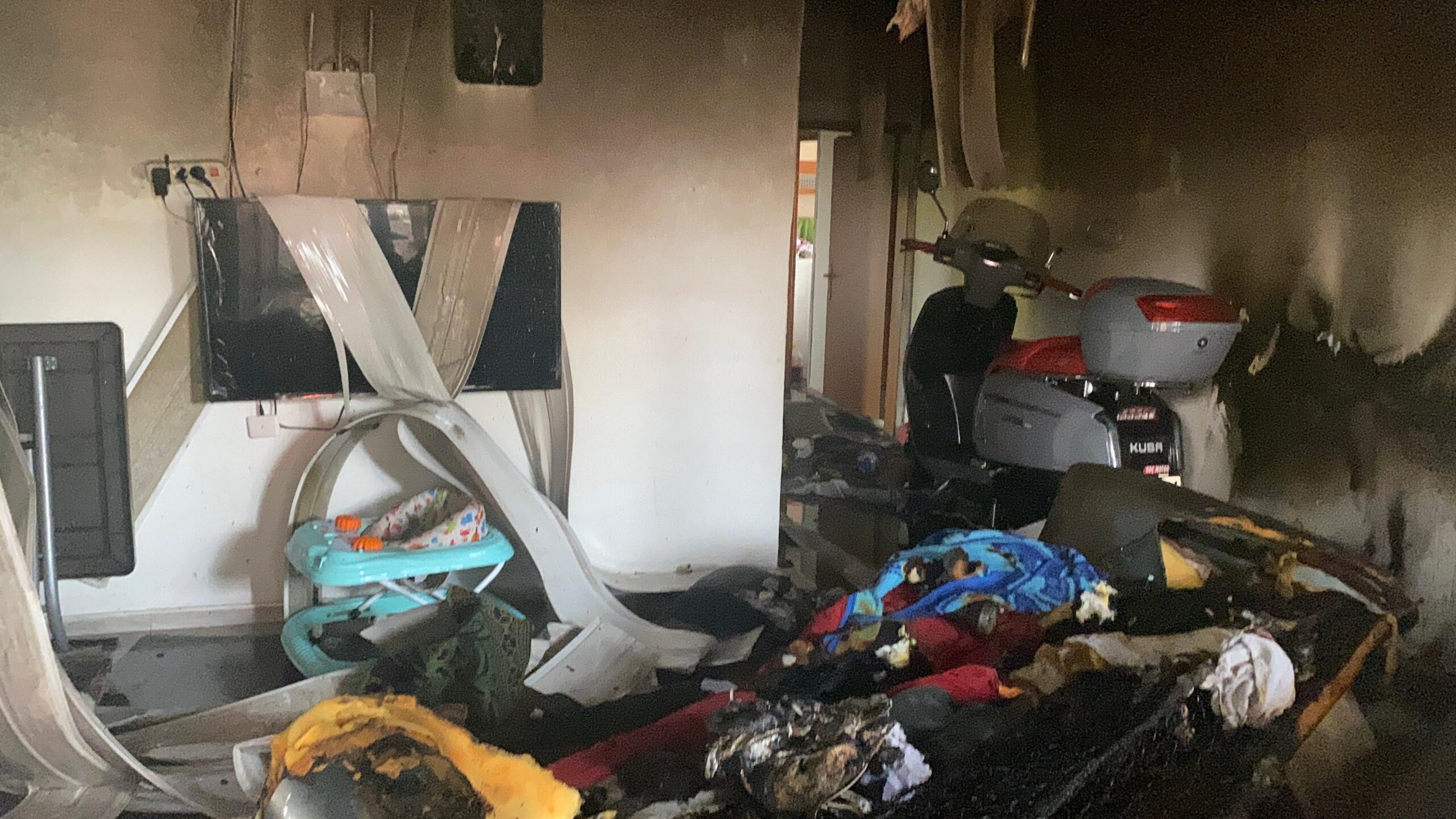 KLİMADAN ÇIKAN YANGIN EKİPLERİN MÜDAHALESİYLE SÖNDÜRÜLDÜ