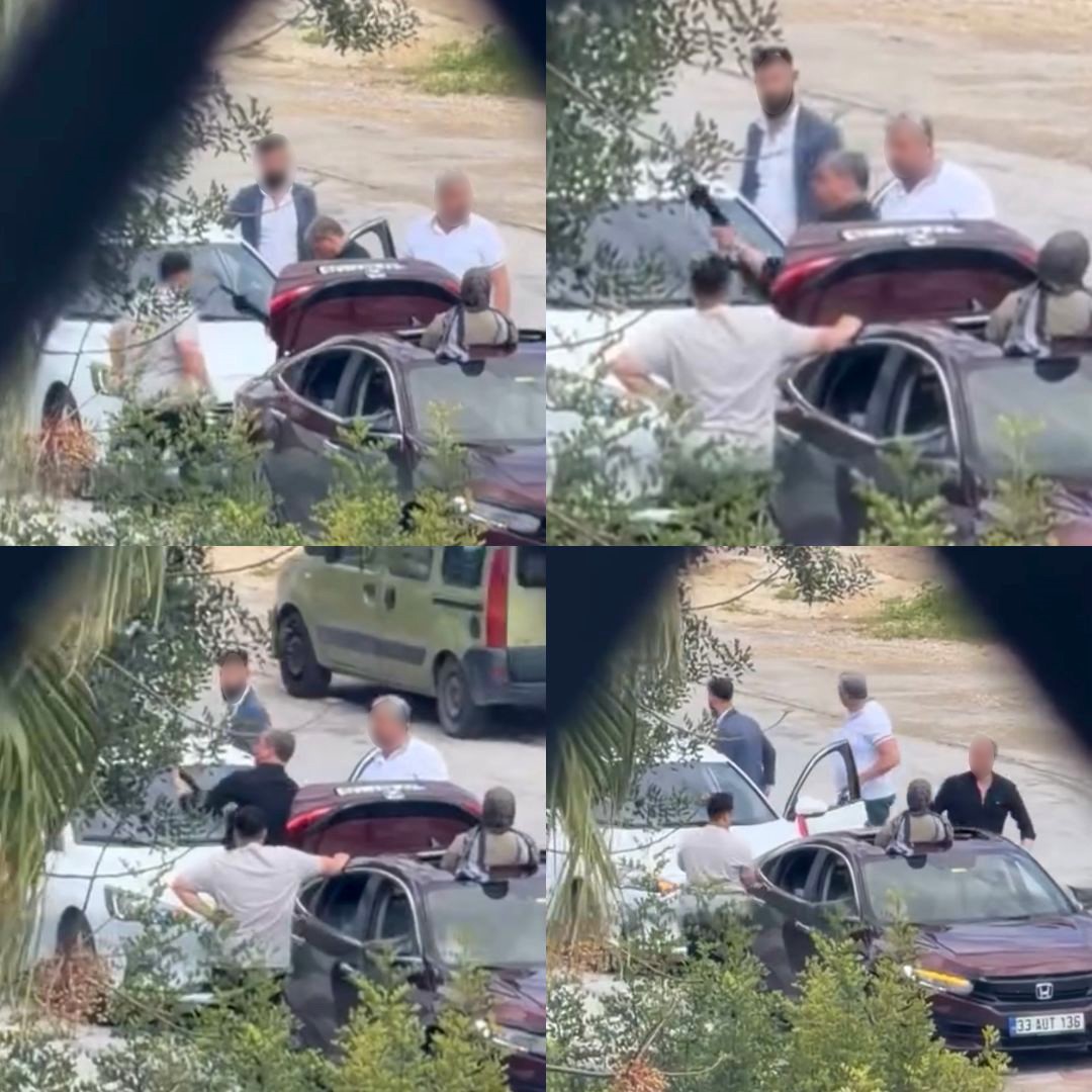 MERSİN’DE DÜĞÜN KONVOYUNDA HAVAYA ATEŞ AÇAN ŞÜPHELİ YAKALANDI