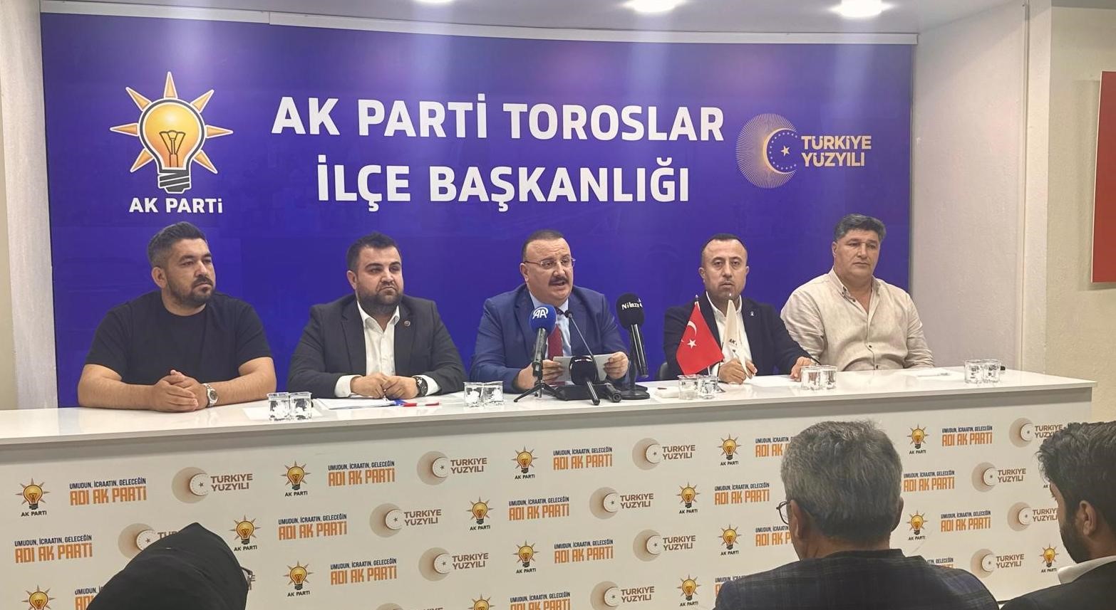 ÇOKKESER’DEN TOROSLAR BELEDİYESİ’NE ‘İHALE’ VE ‘İSRAF’ İDDİASI