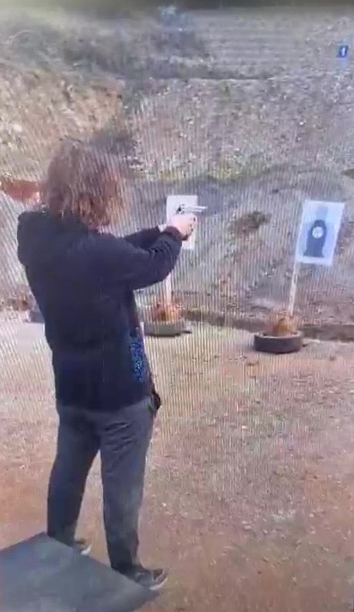 OKUL SALDIRGANININ POLİGONDA ATIŞ YAPTIĞI GÖRÜNTÜLER ORTAYA ÇIKTI