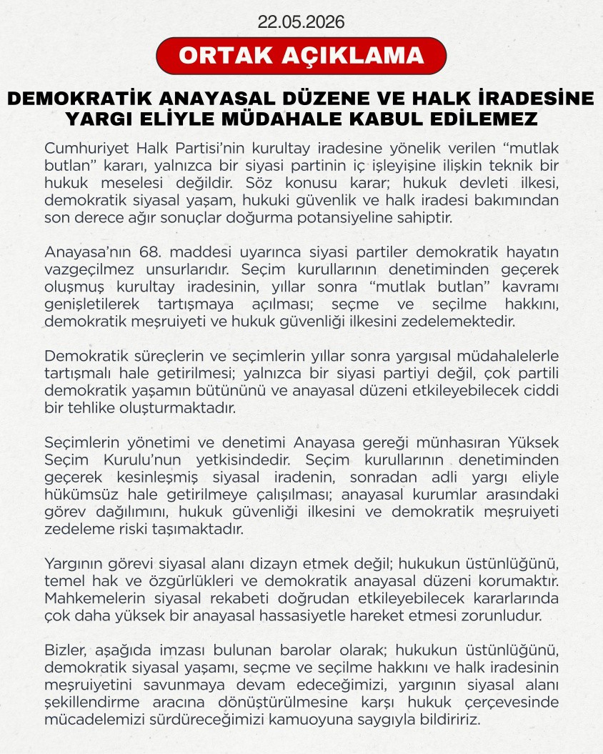 69 BARODAN MUTLAK BUTLAN KARARINA TEPKİ
