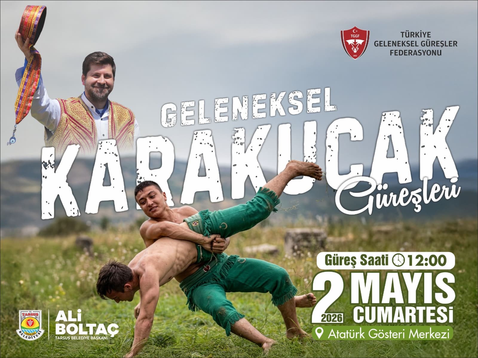 TARSUS’TA 400’Ü AŞKIN GÜREŞÇİ ER MEYDANINA ÇIKACAK