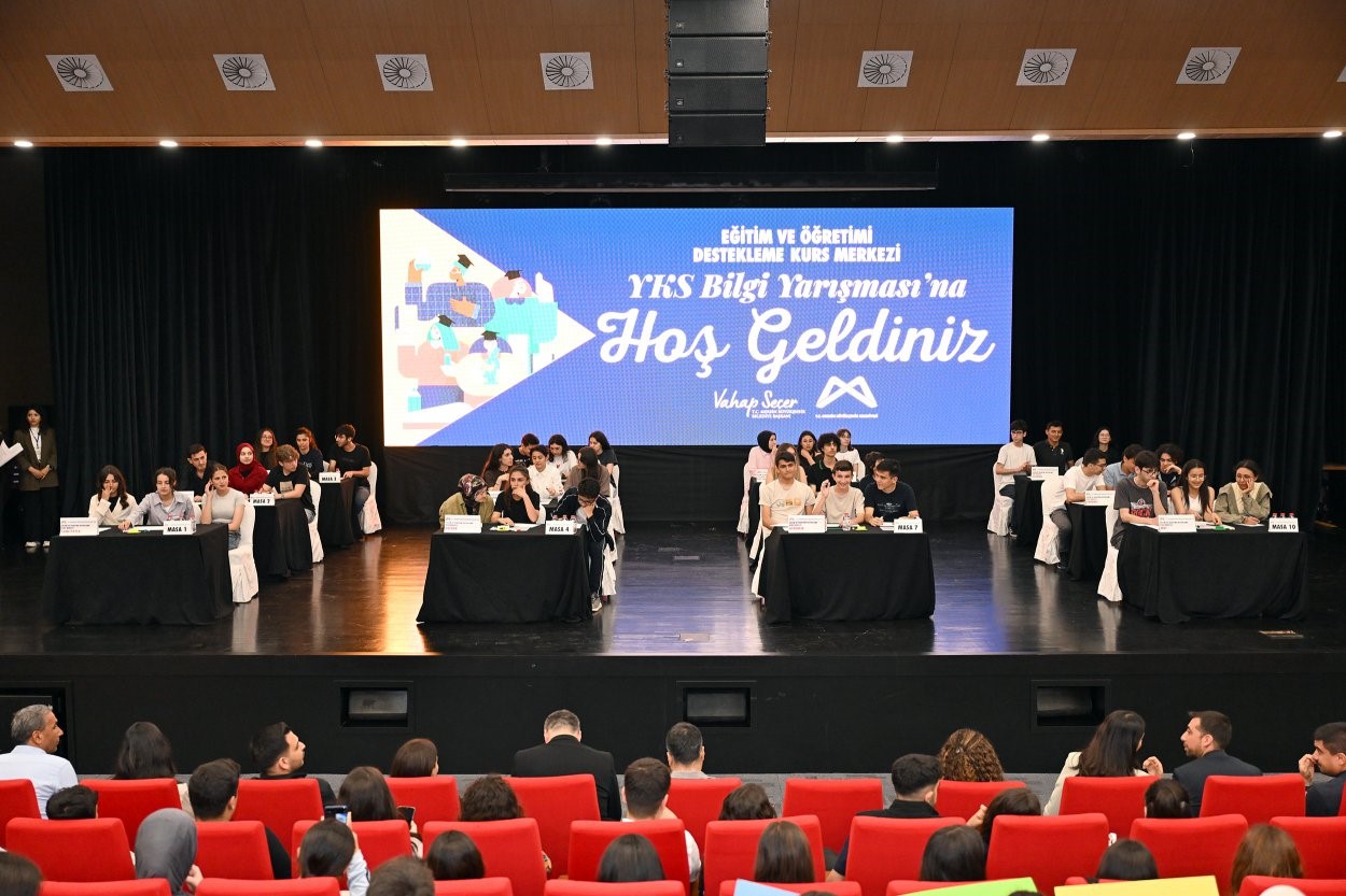 MERSİN’DE YKS ÖNCESİ ÖĞRENCİLERE MOTİVASYON YARIŞMASI