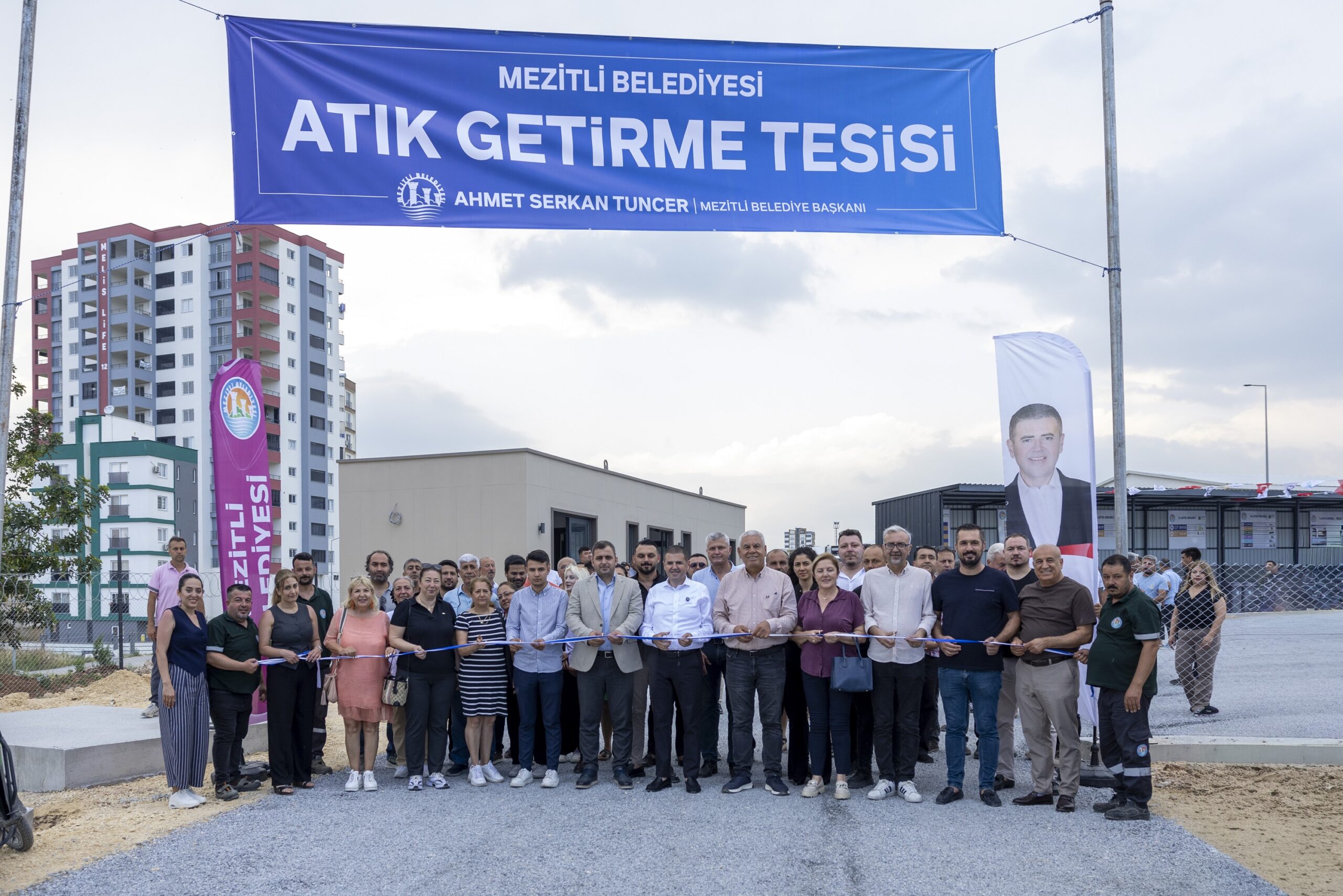 MEZİTLİ’DE GERİ DÖNÜŞÜME BÜYÜK KATKI: ATIK GETİRME MERKEZİ AÇILDI