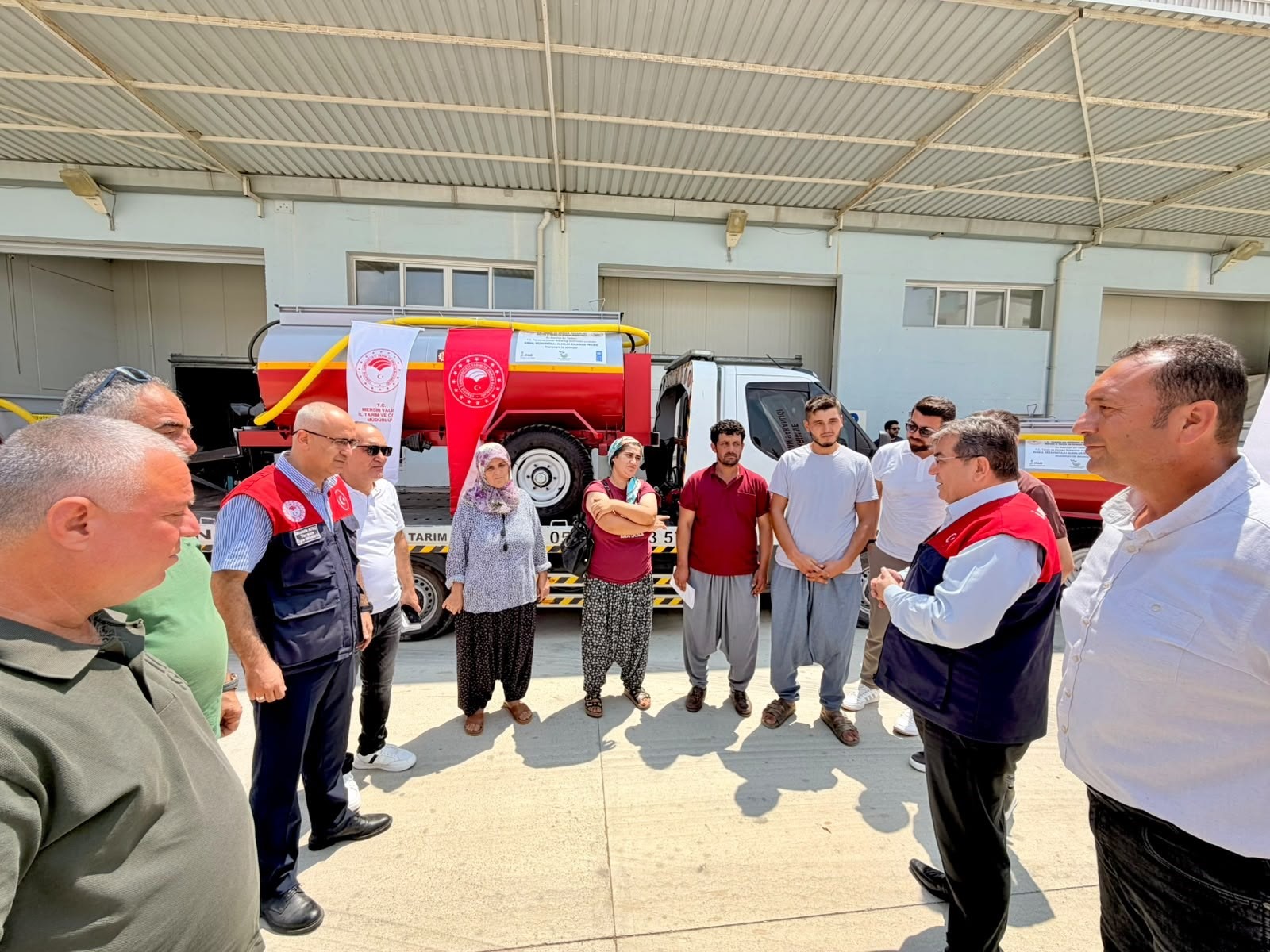 Tarsus’ta üreticilere ekipman desteği ve teknik eğitim