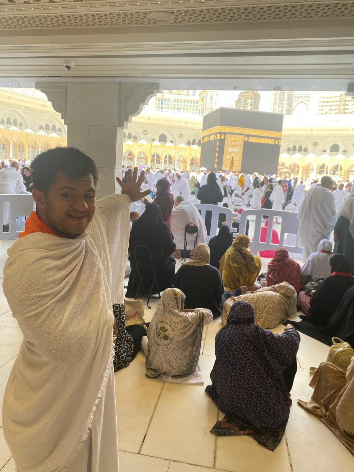 Kabe hasreti dualarla gerçeğe dönüştü