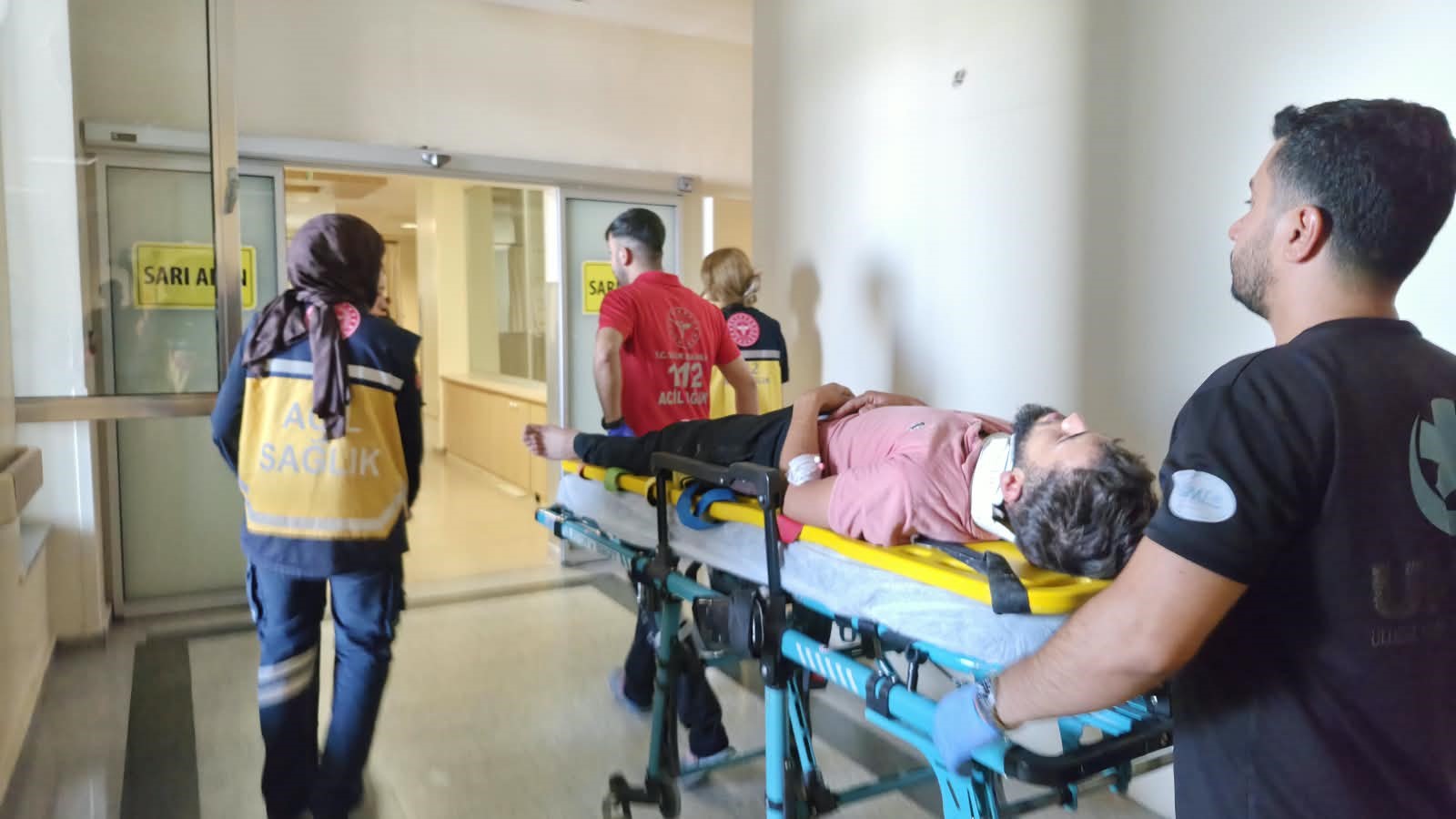 Adıyaman’da iki otomobil çarpıştı: 1 yaralı