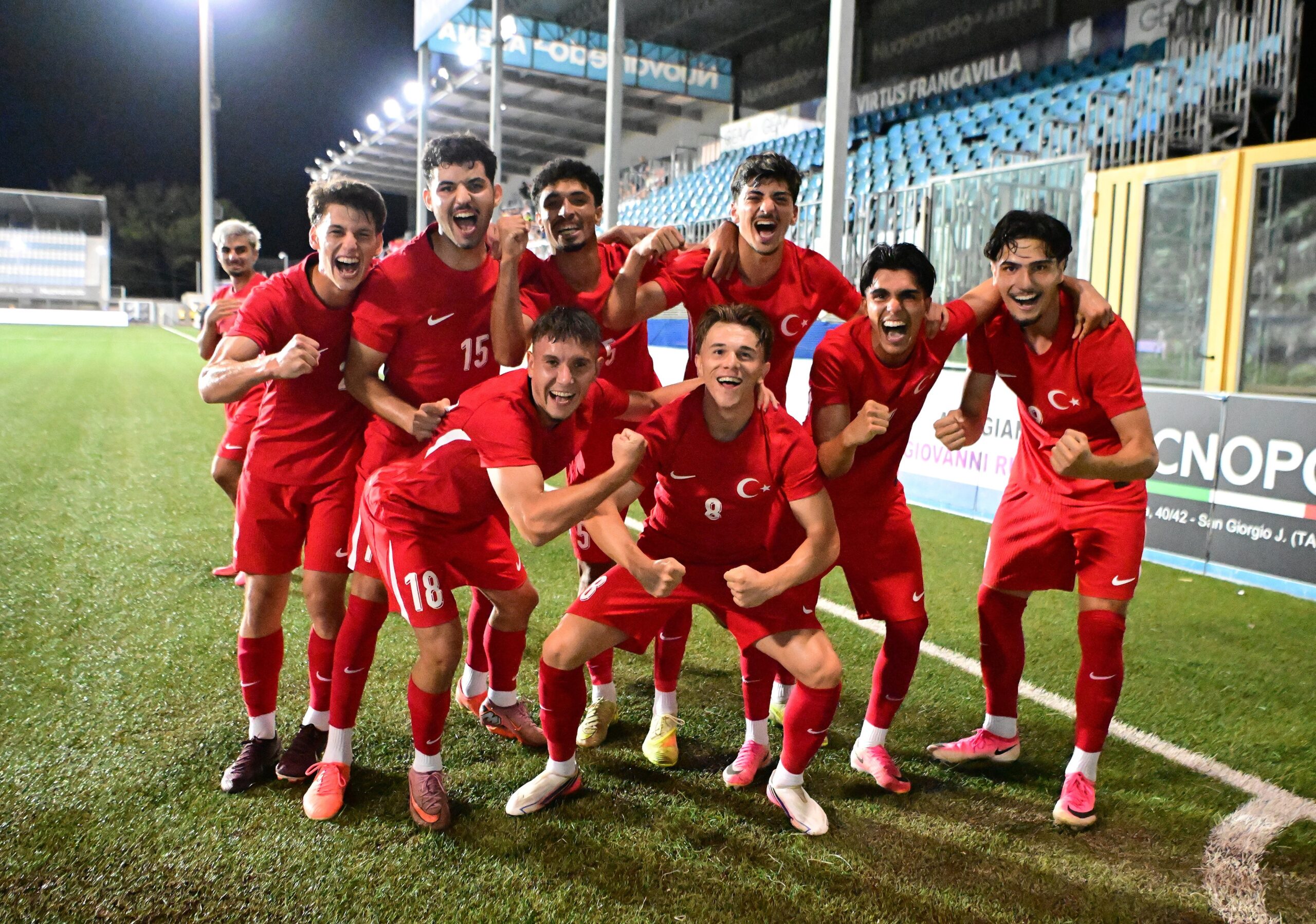 U20 Milli Takımı, Akdeniz Oyunları’nda Kuzey Makedonya’yı 3-0 yendi